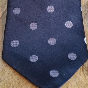 Men's Navy & Lt. Blue John W Nordstrom tie 3 1/4" x 60" 100% Silk